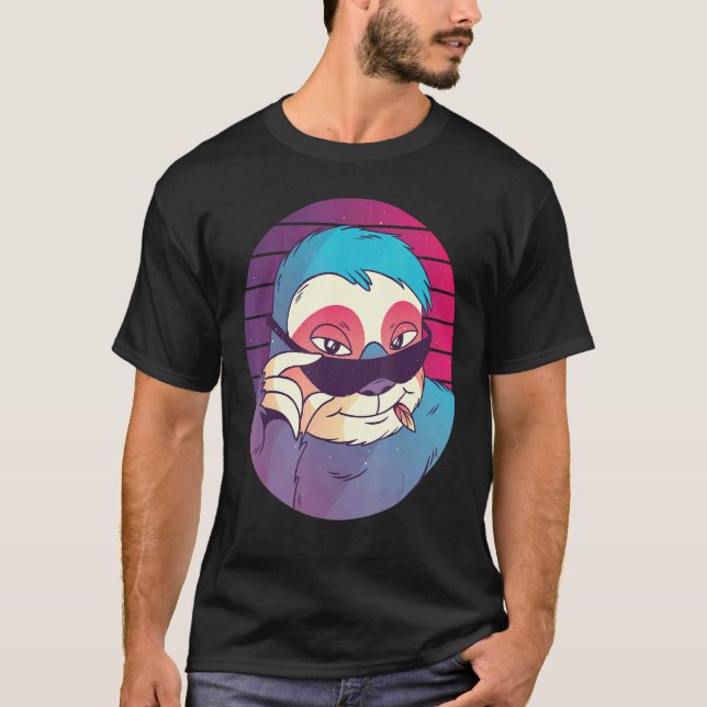 Sloth Sunglasses T-Shirt (Vorderseite)