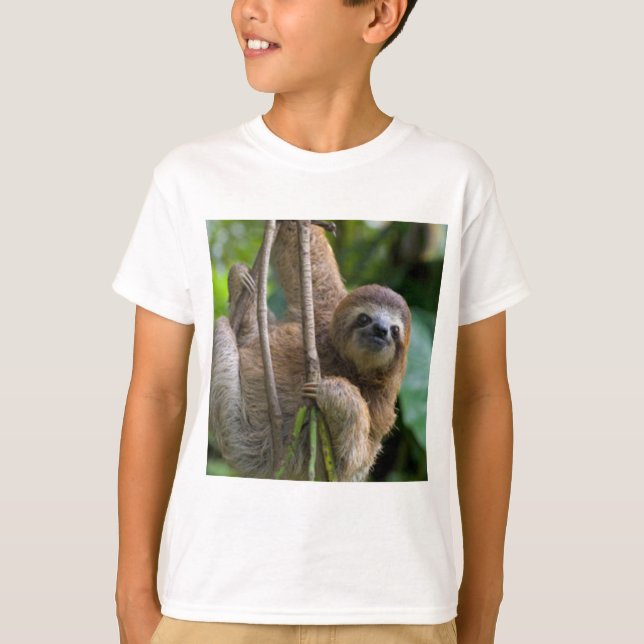 Sloth-T - Shirt für Ihr Kind (Vorderseite)