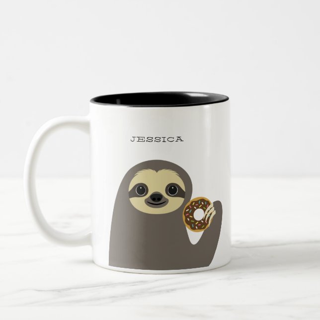 Sloth-Tasse Zweifarbige Tasse (Links)