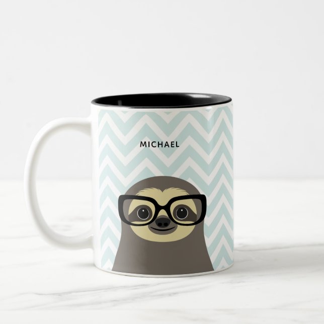 Sloth-Tasse Zweifarbige Tasse (Links)