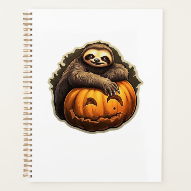 Sloth themed halloween Classic T-Shirt Planer (Vorderseite)
