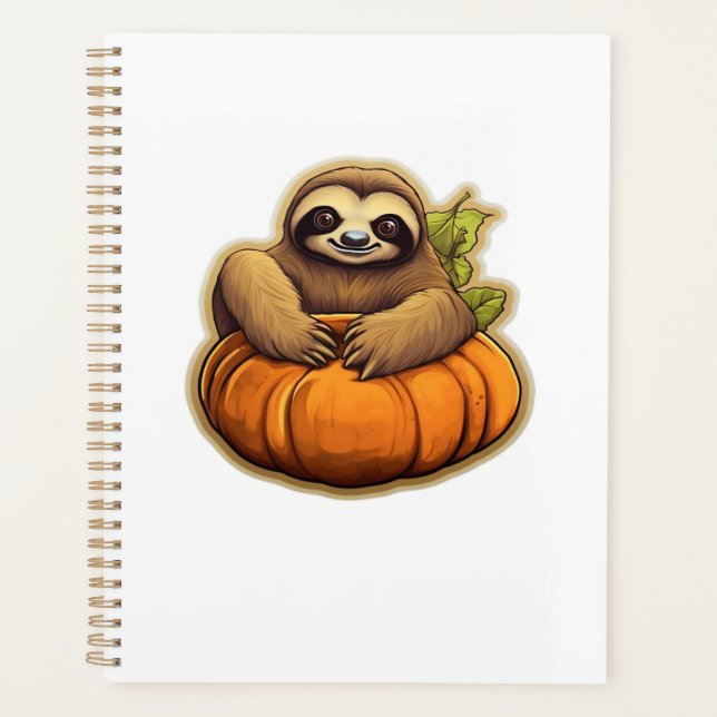 Sloth themed halloween Oversized T-Shirt_1 Planer (Vorderseite)