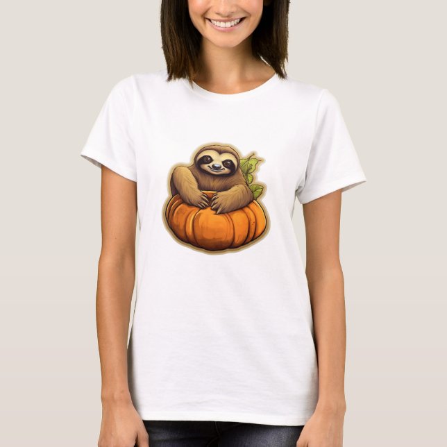 Sloth-Themenhalloween Oversized T - Shirt_1 T-Shirt (Vorderseite)