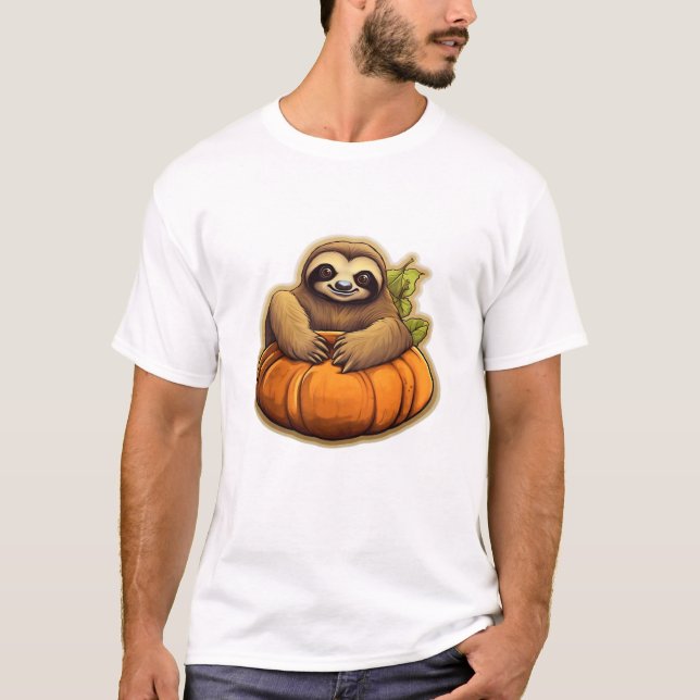 Sloth-Themenhalloween Oversized T - Shirt_1 T-Shirt (Vorderseite)
