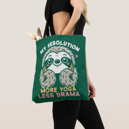 Sloth Tote Bag - Mehr Yoga Weniger Drama