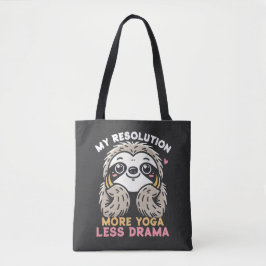Sloth Tote Bag - Mehr Yoga Weniger Drama