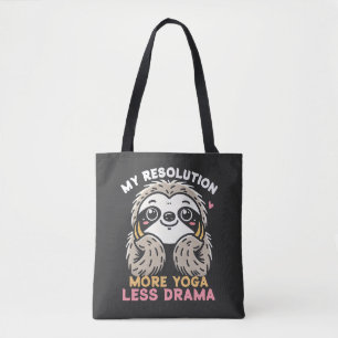 Sloth Tote Bag - Mehr Yoga Weniger Drama