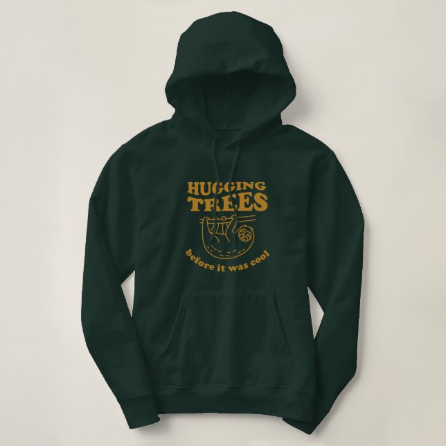 Sloth Tree Hugger Hoodie (Design vorne)