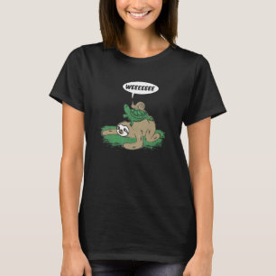 Sloth Turtle Snail Rennen Lazy Life Race für den M T-Shirt