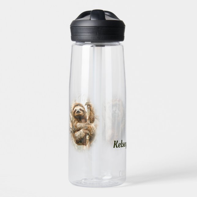 Sloth und Howler Monkey Trinkflasche (Vorne)
