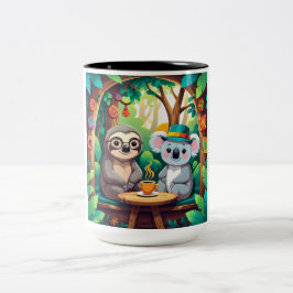 Sloth und Koala Coffee Tasse