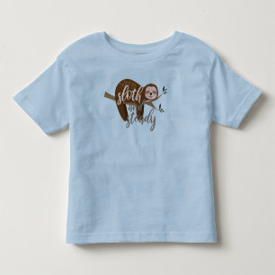 Sloth und Steady Kleinkind T-shirt