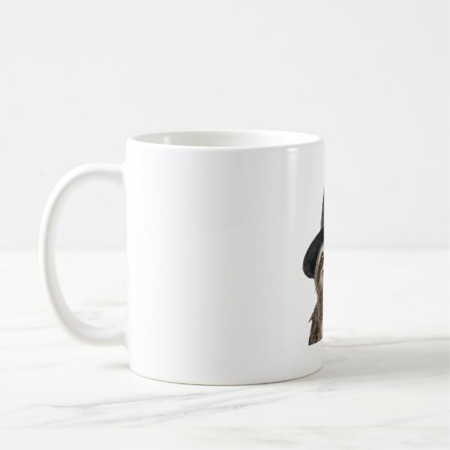 Sloth Wearing Halloween Witch Hat Classic T-Shirt Kaffeetasse (Links)