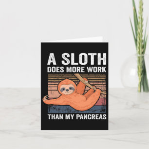 Sloth wirkt mehr als mein Pankreas-T1d-Diabetes Karte