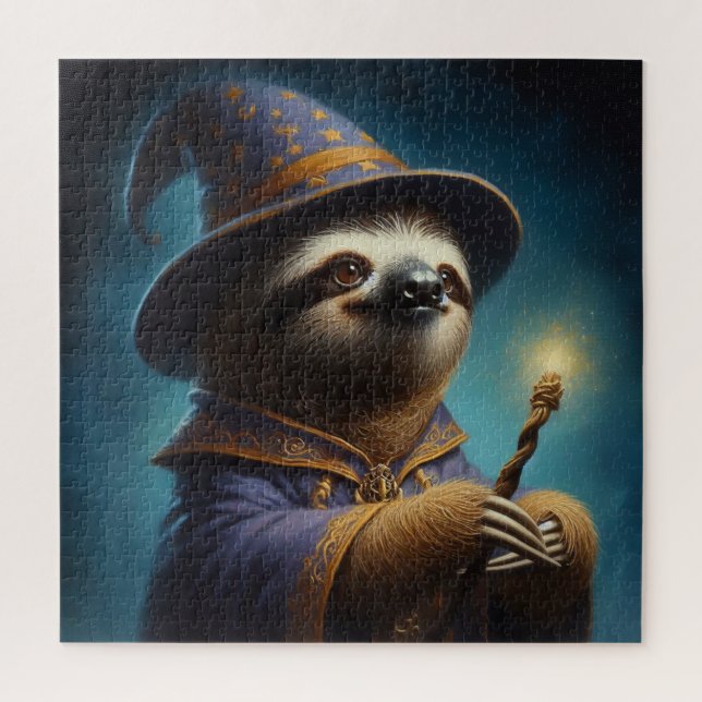 Sloth Wizard Puzzle (Vertikal)