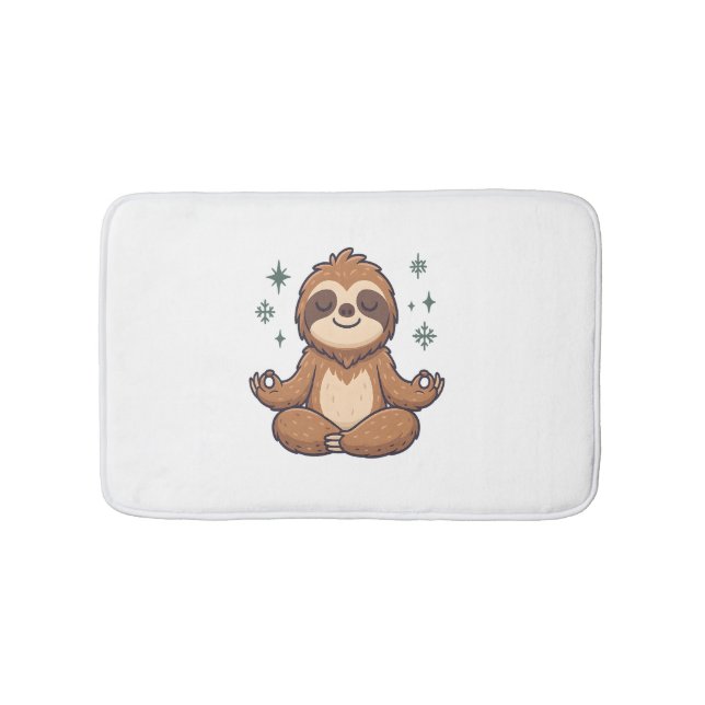 Sloth Yoga Sloth Badematte (Vorderseite)