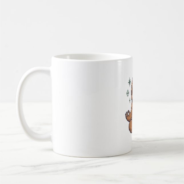 Sloth Yoga Sloth Kaffeetasse (Links)