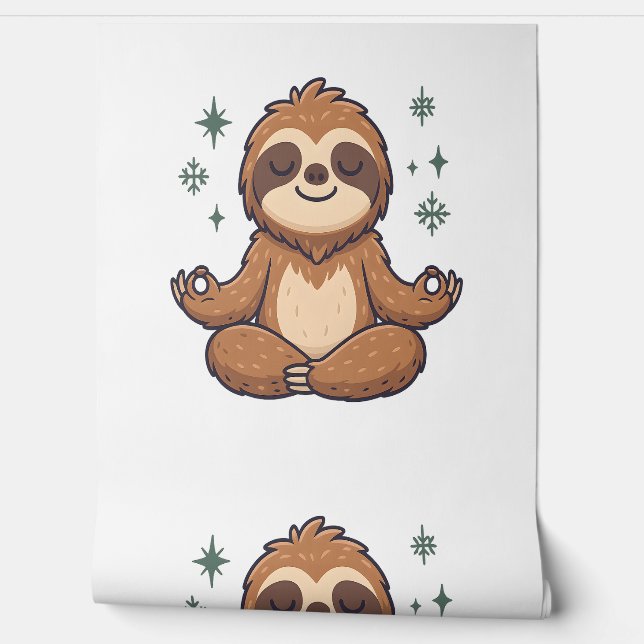 Sloth Yoga Sloth Tapete (Abrollen)