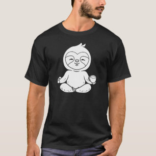 Sloth Yoga Wildlife Animal Sloth T-Shirt