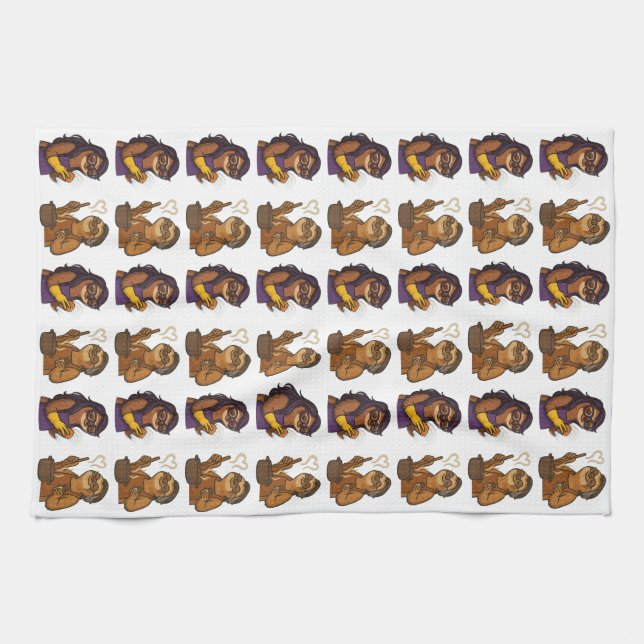 SlothMint Domestic Duo Geschirrtuch (Horizontal)