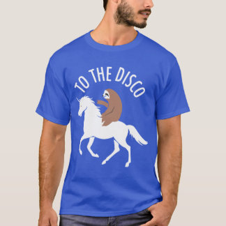 Slotho das Disco-Einhorn-Familie T-Shirt