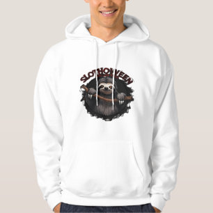 Slothoween Chill And Thrill - Gruseliger Faultier Hoodie