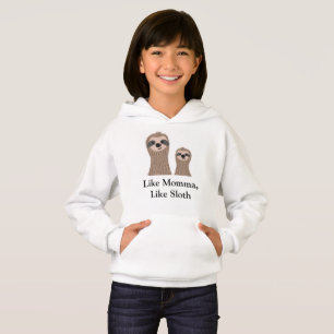 Sloths Sloth Gift Girl's Hoodie Sweatshirt