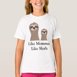 Sloths Sloth Gift Girl's Shirt