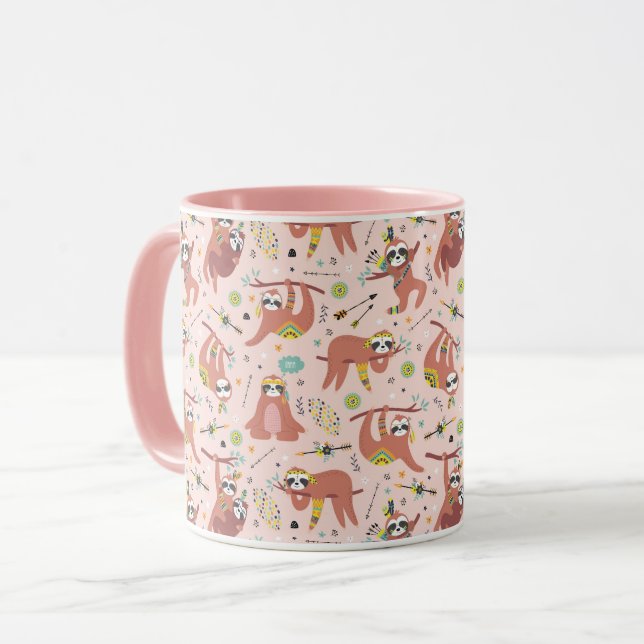 Sloths Tasse (Vorderseite Links)