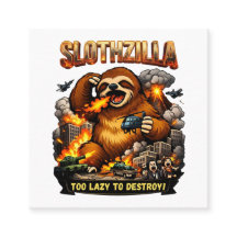 Slothzilla zu faul zum Zerstören, Lustiges Kaiju-M