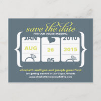 Slotmaschine Save the Date - Hochfahren