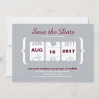 Slotmaschine Save the Date - Hochfahren