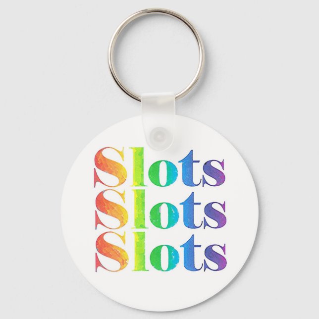 Slots Slots Schlüsselanhänger (Vorderseite)