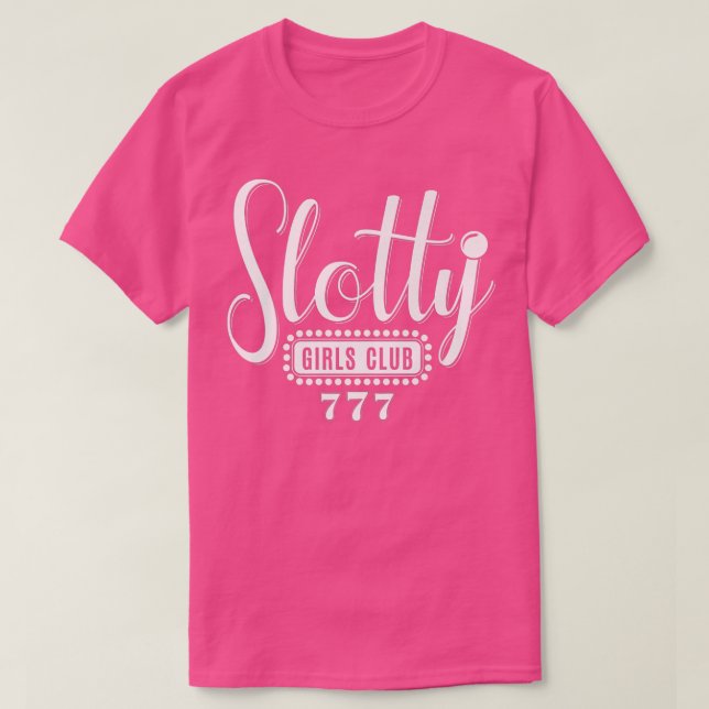 Slotty Girls Club Casino Lugano T-Shirt (Design vorne)