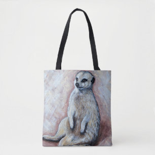 Slouchy Meerkat Painting
