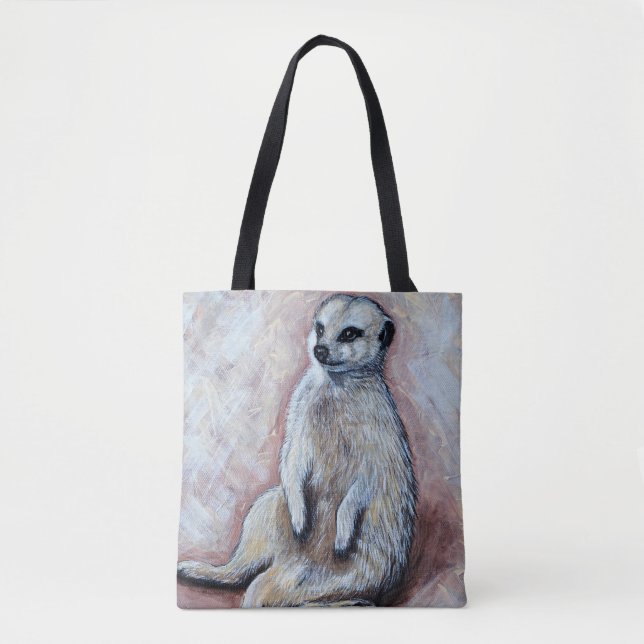 Slouchy Meerkat Painting (Vorderseite)