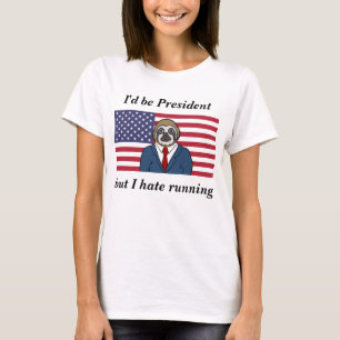 Slouchy Motto-T - Shirt der Frauen