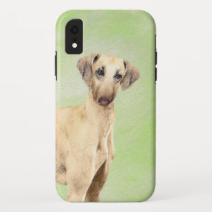 Sloughis-Malerei - Niedliche Original Hunde-Kunst Case-Mate iPhone Hülle