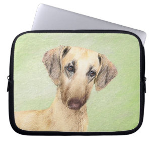Sloughis-Malerei - Niedliche Original Hunde-Kunst Laptopschutzhülle