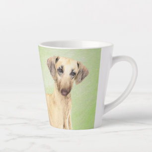 Sloughis-Malerei - Niedliche Original Hunde-Kunst Milchtasse