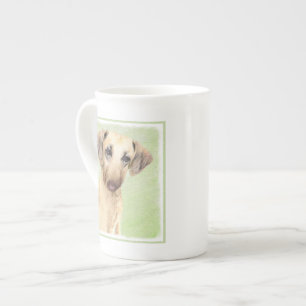 Sloughis-Malerei - Niedliche Original Hunde-Kunst Prozellantasse