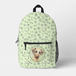 Sloughis Malerei - Süße originelle Hundekunst Bedruckter Rucksack