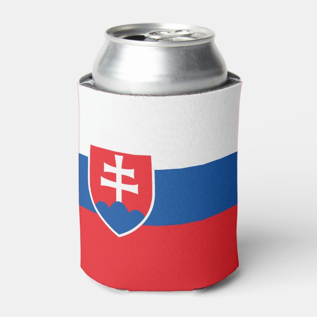 Slovakia Flag Dosenkühler (Kanne Vorderseite)