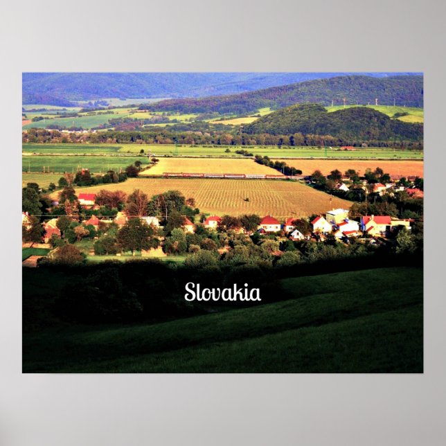 Slovakia picturesque landscape poster (Vorne)