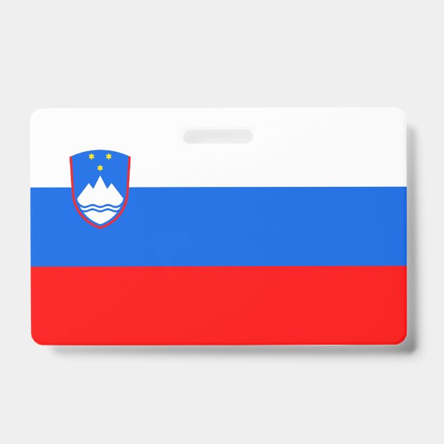 Slovenia Flag Ausweis (Vorderseite)
