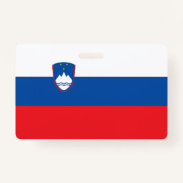 Slovenia flag ausweis