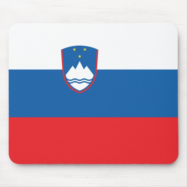 Slovenia Flag Mousepad (Vorne)