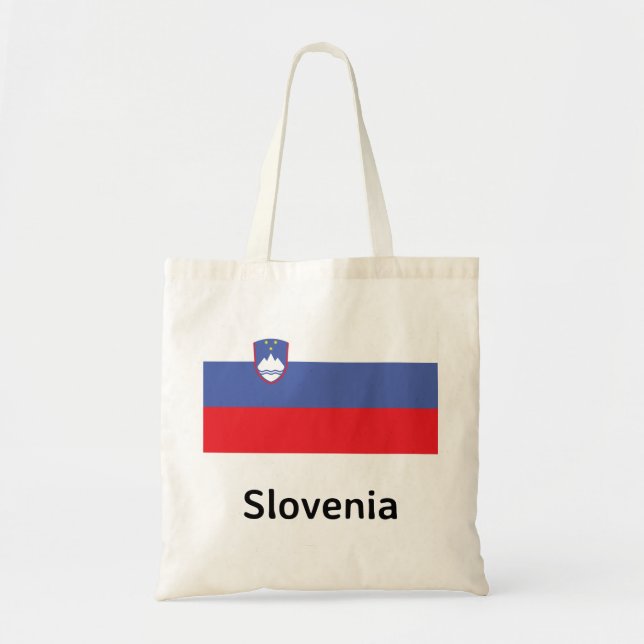 Slovenia Flag Tragetasche (Vorne)