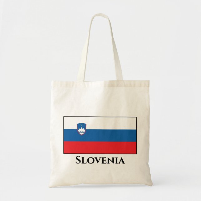 Slovenia Flag Tragetasche (Vorne)