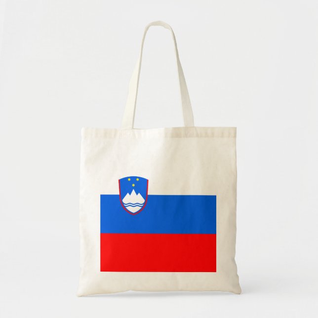 Slovenia Flag Tragetasche (Vorne)
